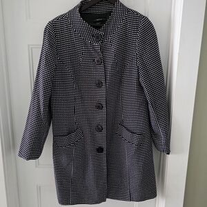 Black and White Women's Jacket